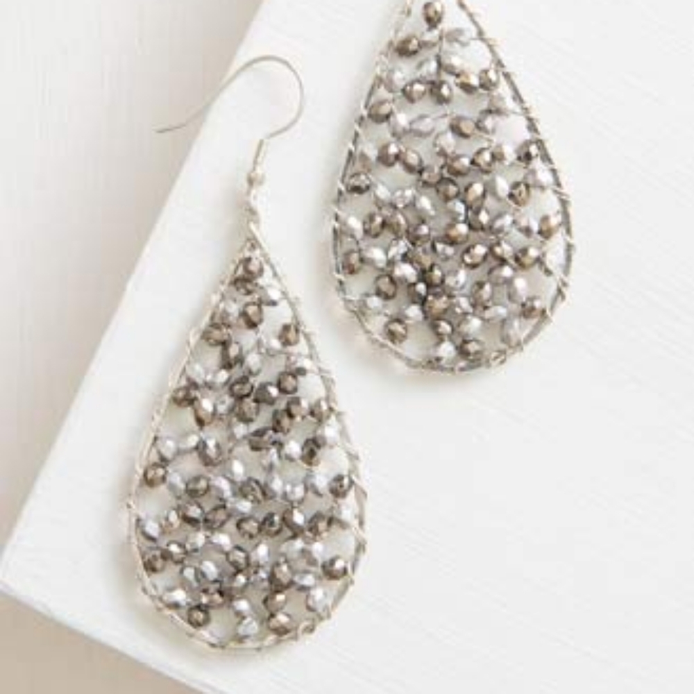 Noonday Collection Water Drop Prism Earrings